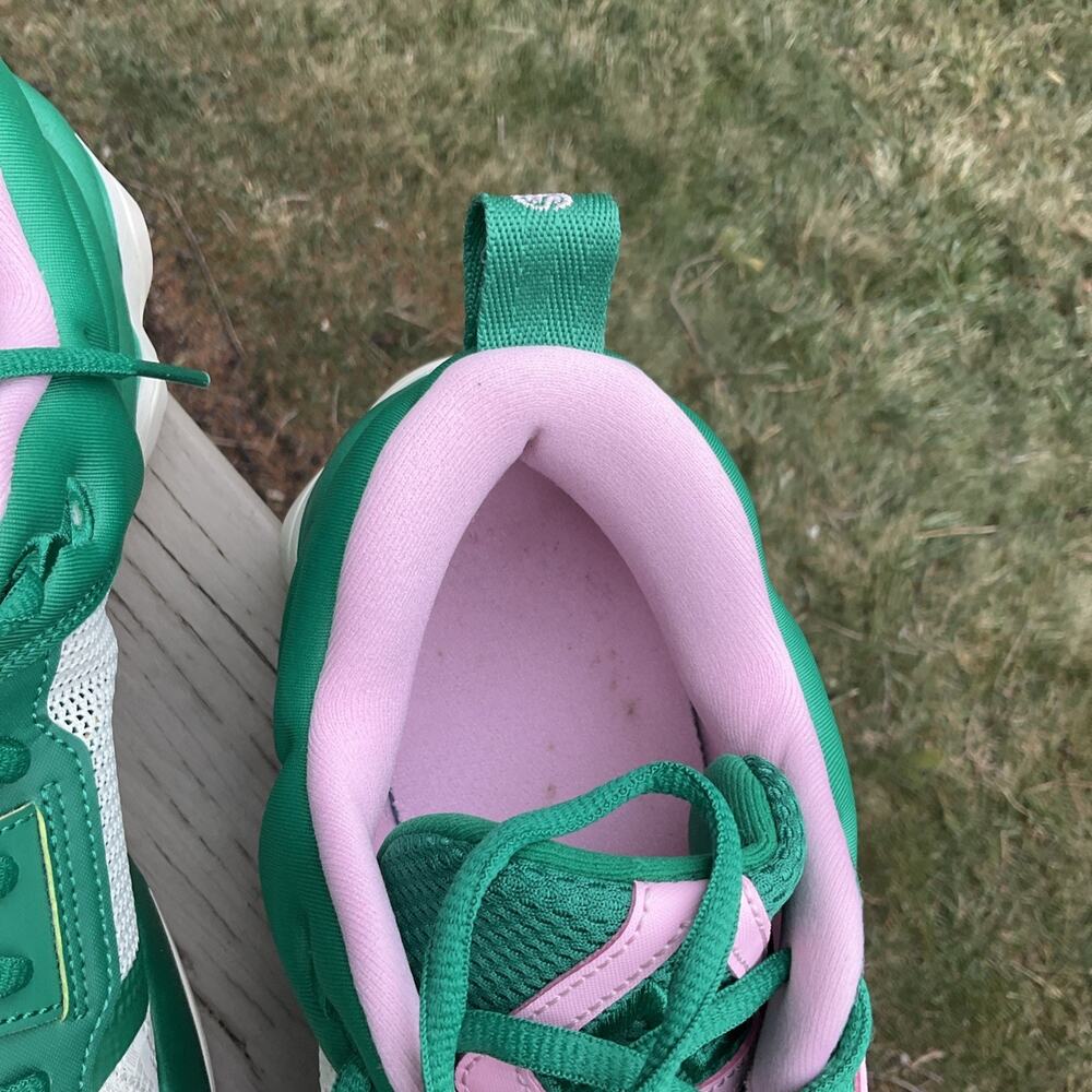 Nike Giannis Immortality 3 “5 The Hard Way” Men’s Size 10.5 green pink Shoes - Picture 6 of 16